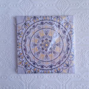 New! Bohemian Art Mandala Circle Canvas Home Decor